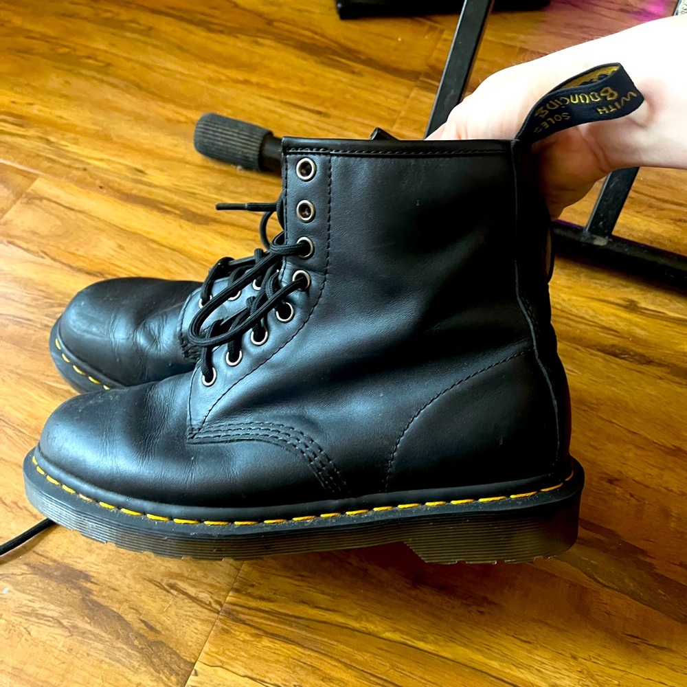 Black Doc Martins US Women’s size 8